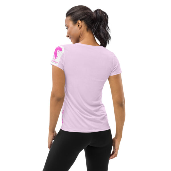 All-Over Print Women's Athletic T-shirt - Image 4
