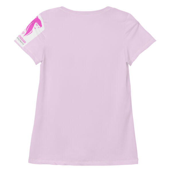 All-Over Print Women's Athletic T-shirt - Image 11