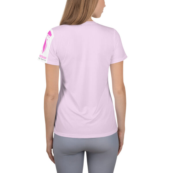 All-Over Print Women's Athletic T-shirt - Image 15