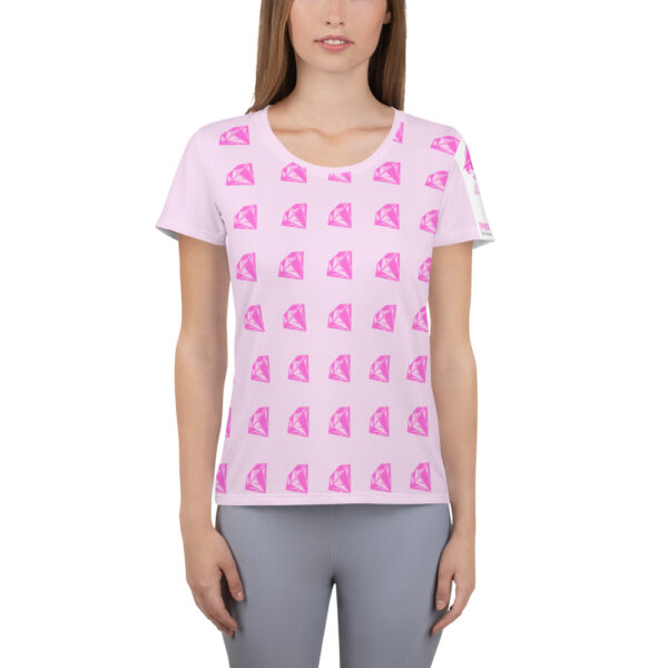 All-Over Print Women's Athletic T-shirt