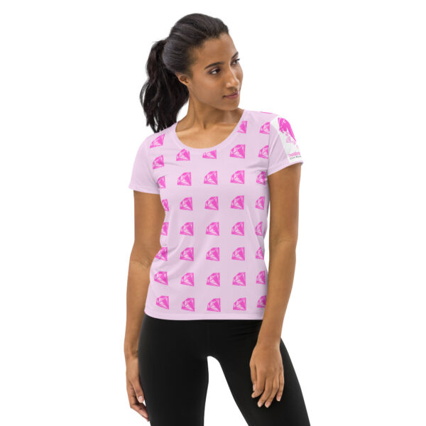 All-Over Print Women's Athletic T-shirt - Image 8