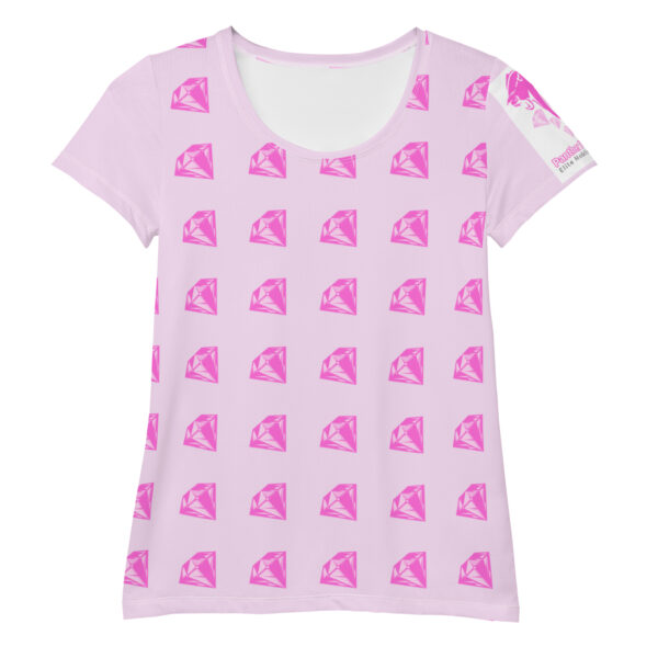 All-Over Print Women's Athletic T-shirt - Image 13