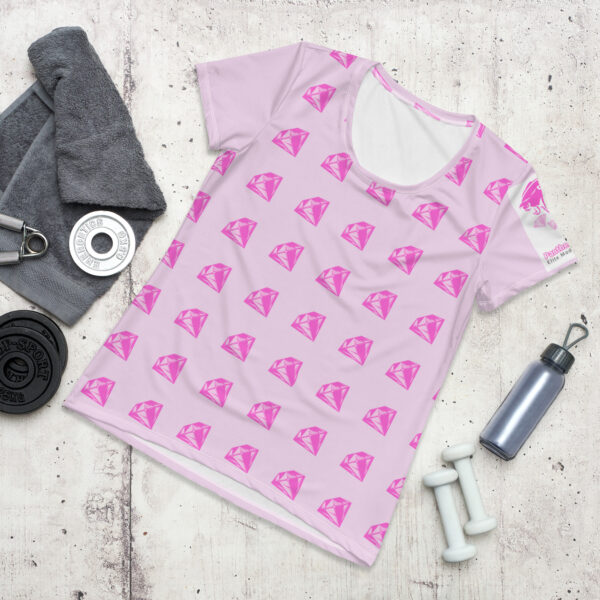 All-Over Print Women's Athletic T-shirt - Image 14