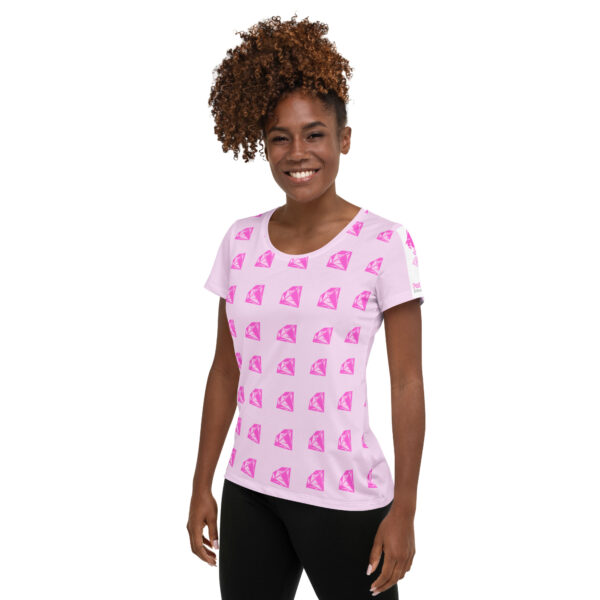 All-Over Print Women's Athletic T-shirt - Image 5