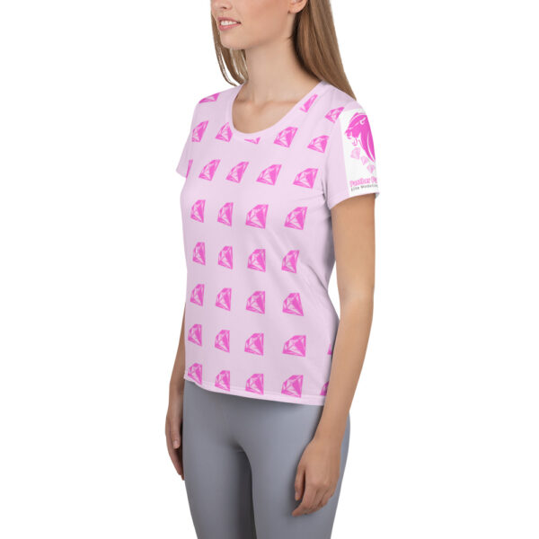 All-Over Print Women's Athletic T-shirt - Image 16
